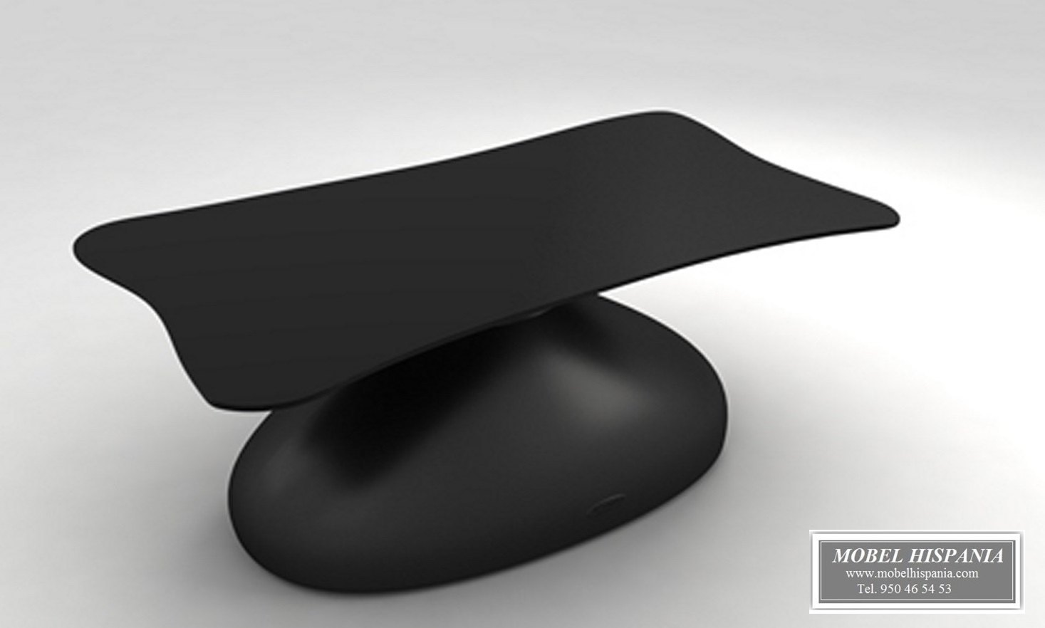 sofa negro iliminable