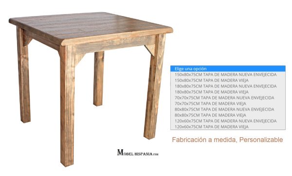 PRETY mesa rustica 04