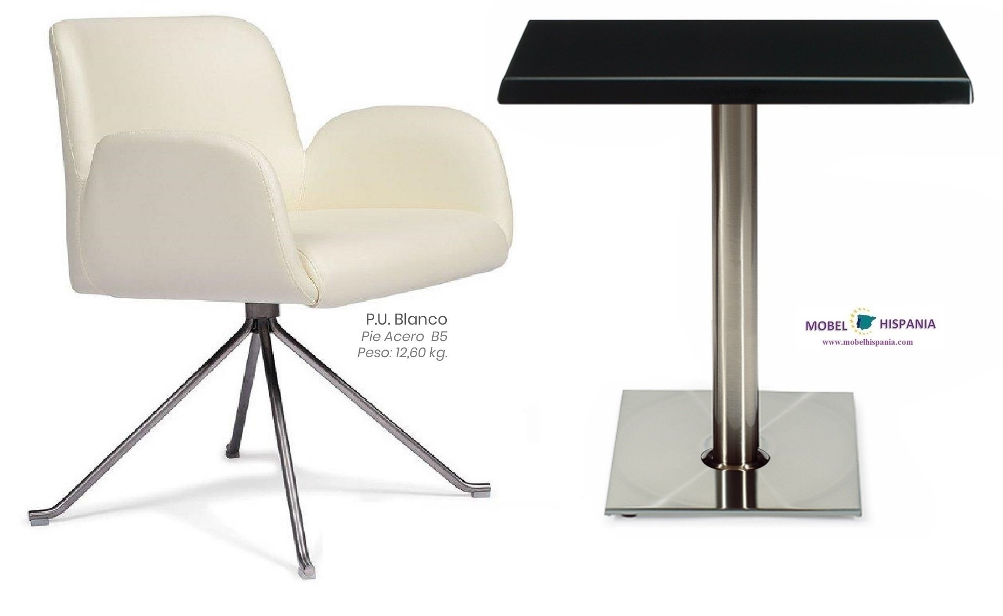 6618 pie acero asiento tapizado albero 03 1