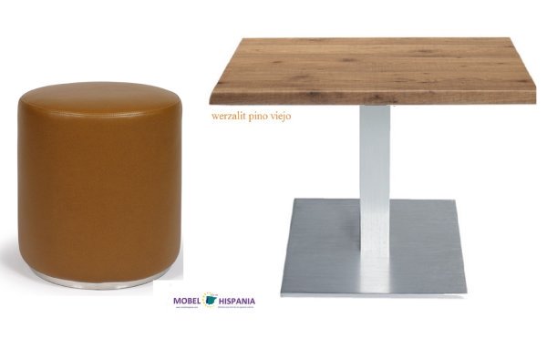 puf redondo marron 02