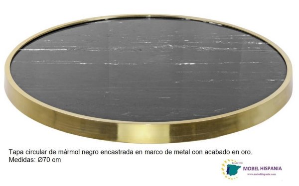 Honest tapa marmol aro dorado