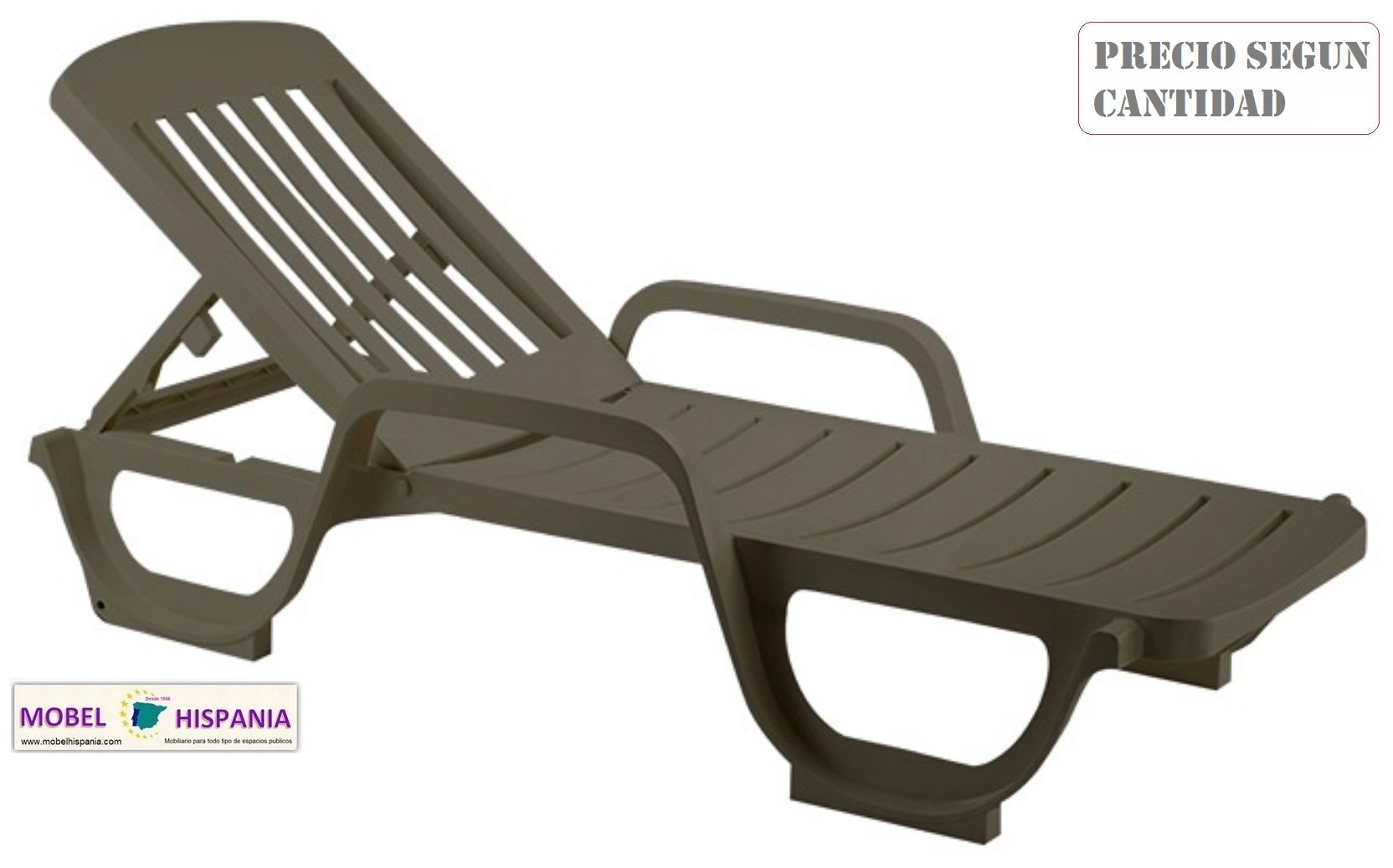 MIAMI tumbona polipropileno blanca 07