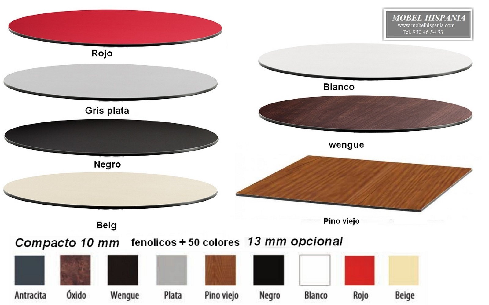 tableros compactos fenolico hosteleria