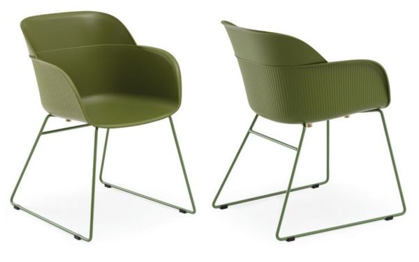 SHELL sillon patin pintado blanco 08 1