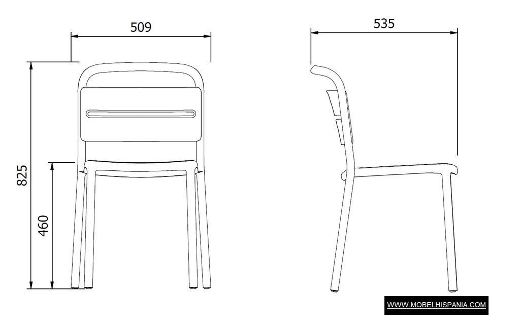 Como silla toscano w 07 2