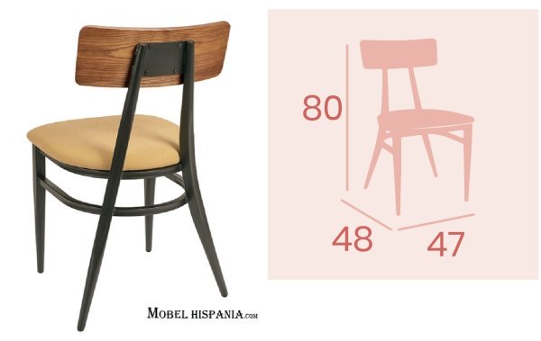 187 silla metal tapizado samba 02