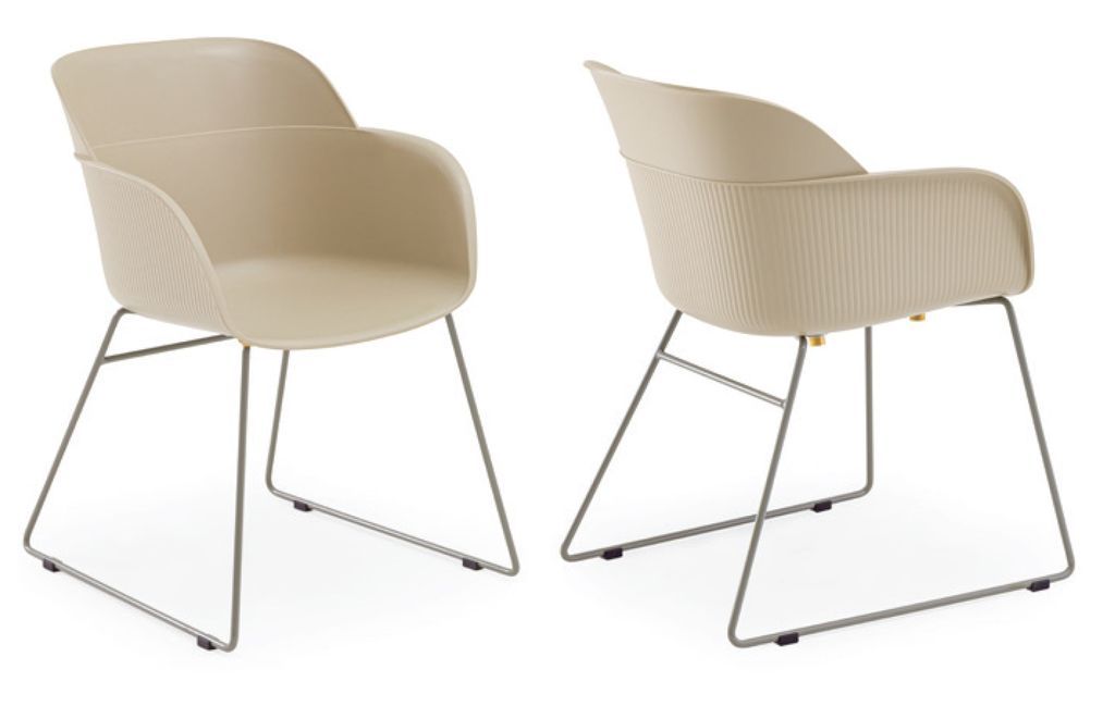 SHELL sillon patin pintado blanco 04 1