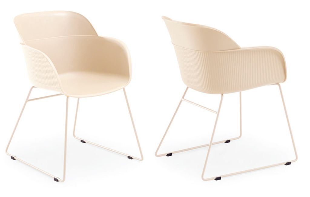 SHELL sillon patin pintado blanco 07 1