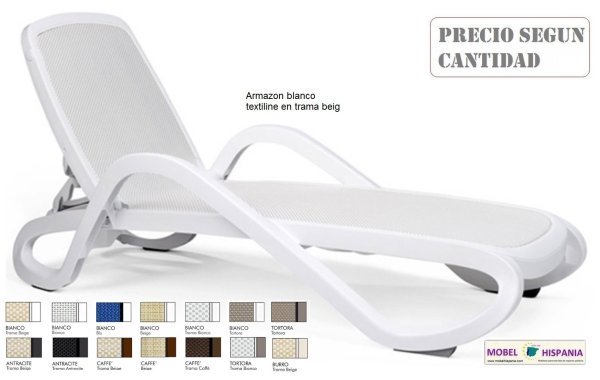 alfa tumbonas blanca trama blanca