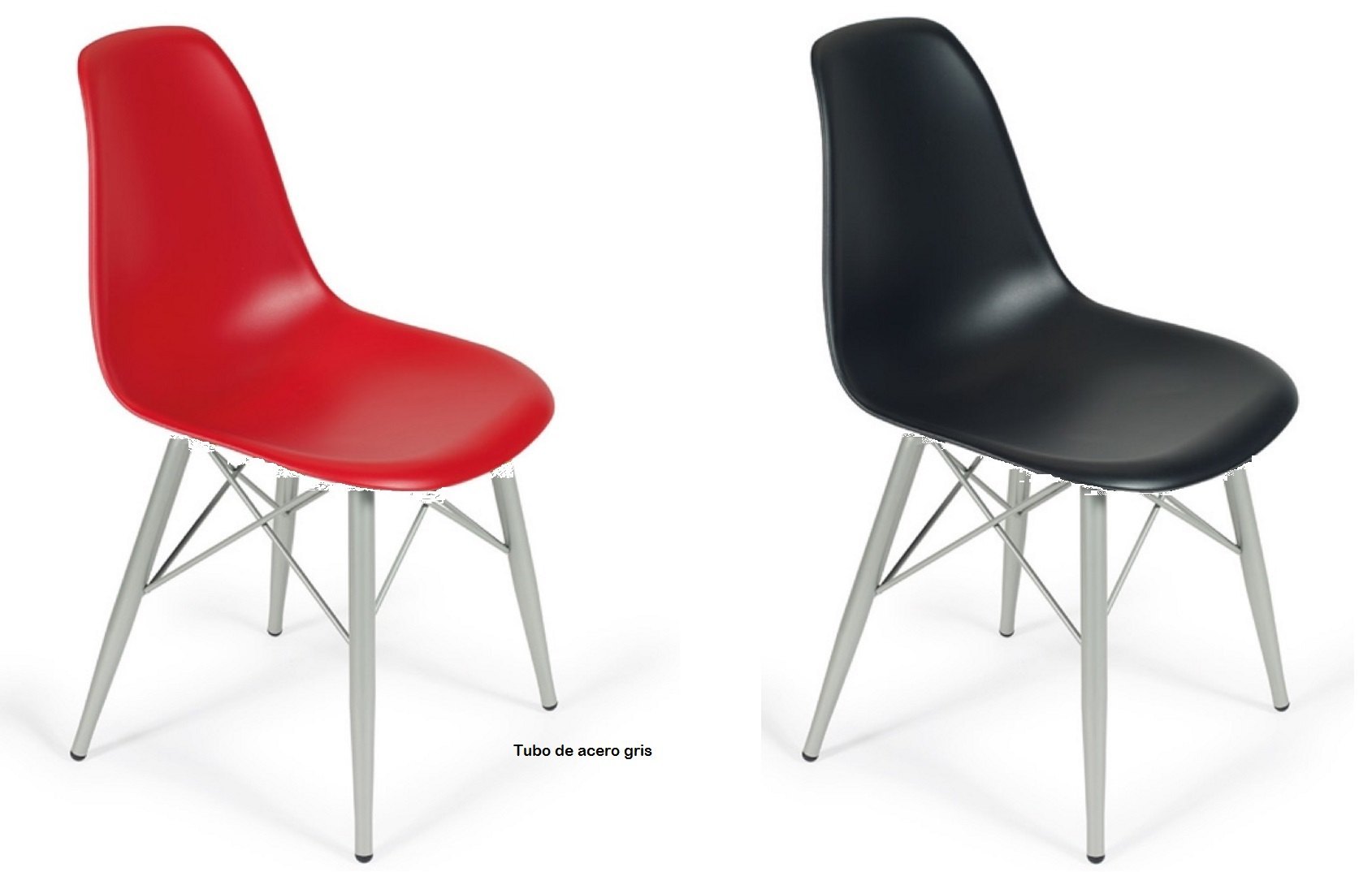 picasso silla acero gris pvc gris 03 1