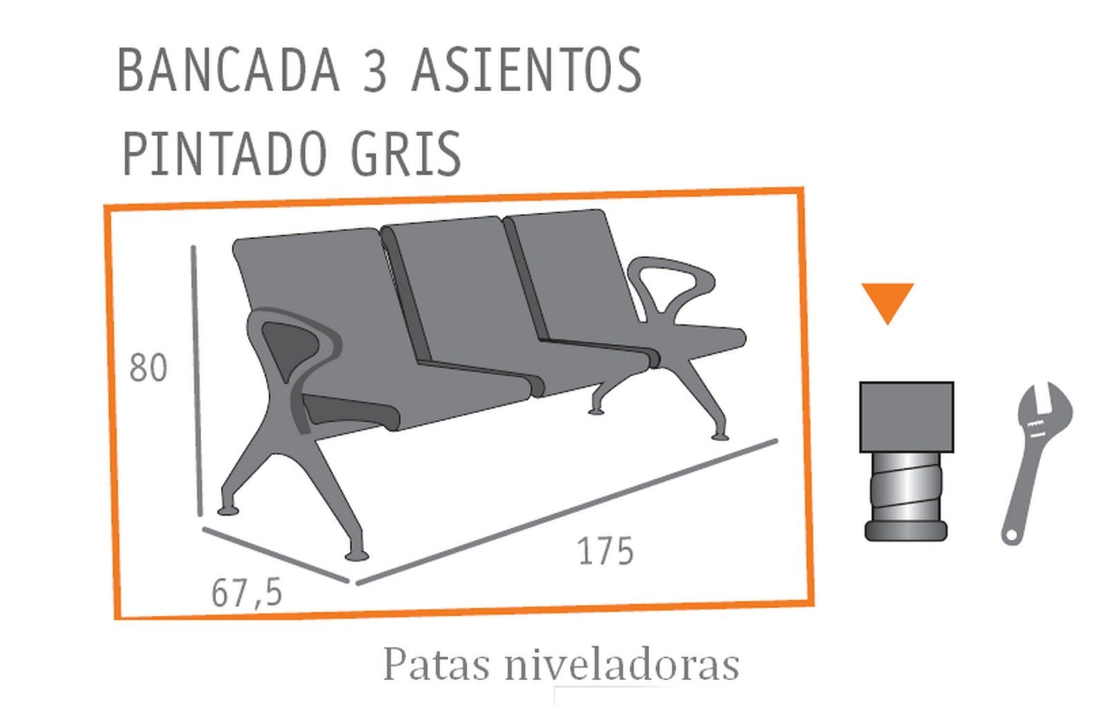 Bancada-metalica-3plazas-mobelhispania_01 Bancada metalica 3plazas mobelhispania 01
