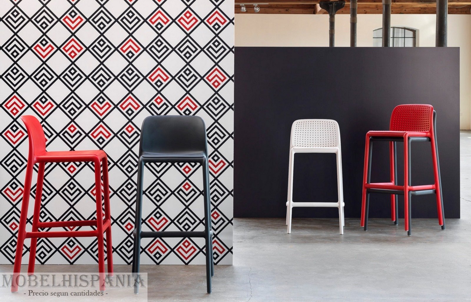 lido celeste taburete polipropileno 06 2