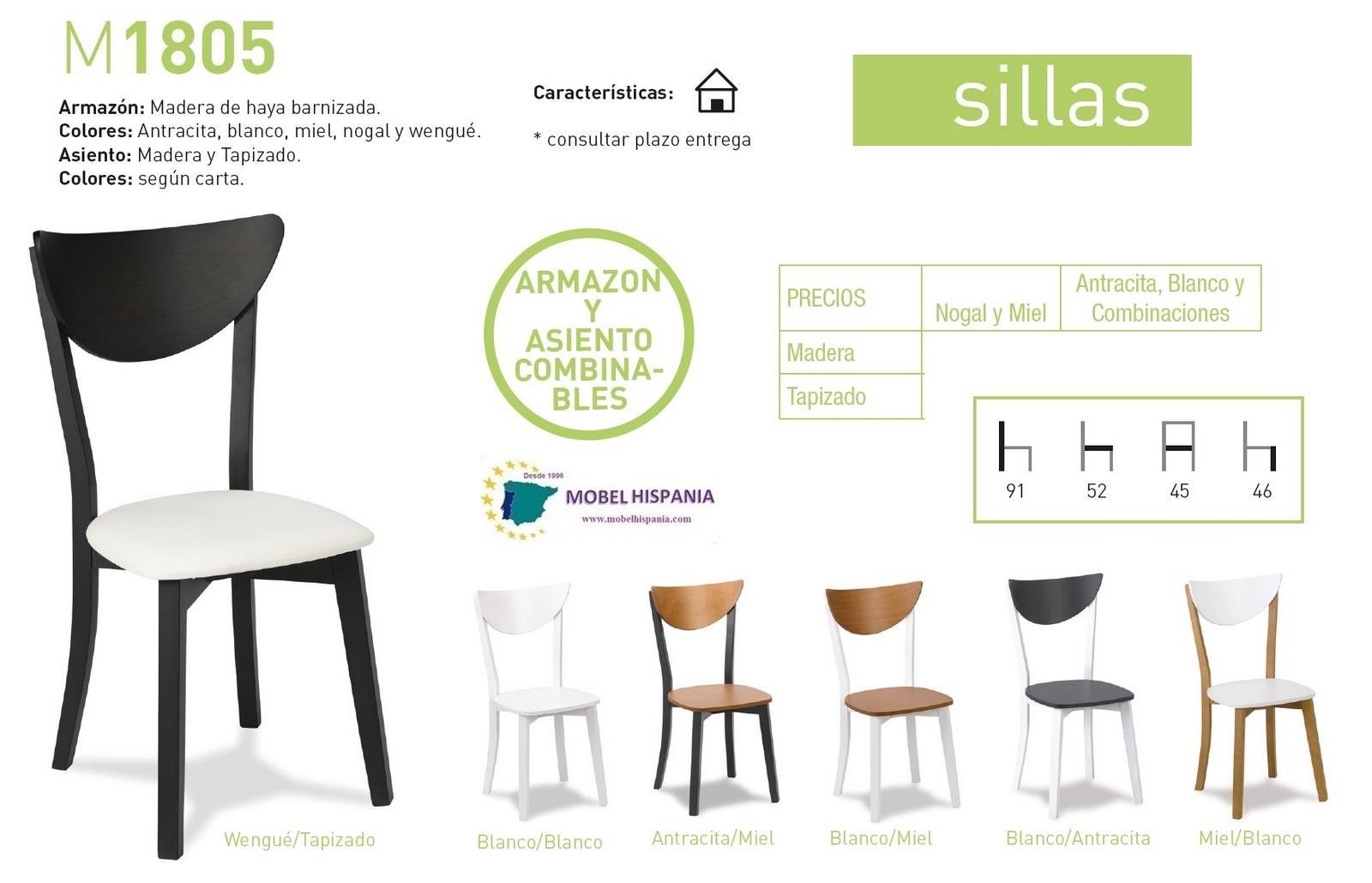 1805 silla madera wengue tapizada blanco 06 1
