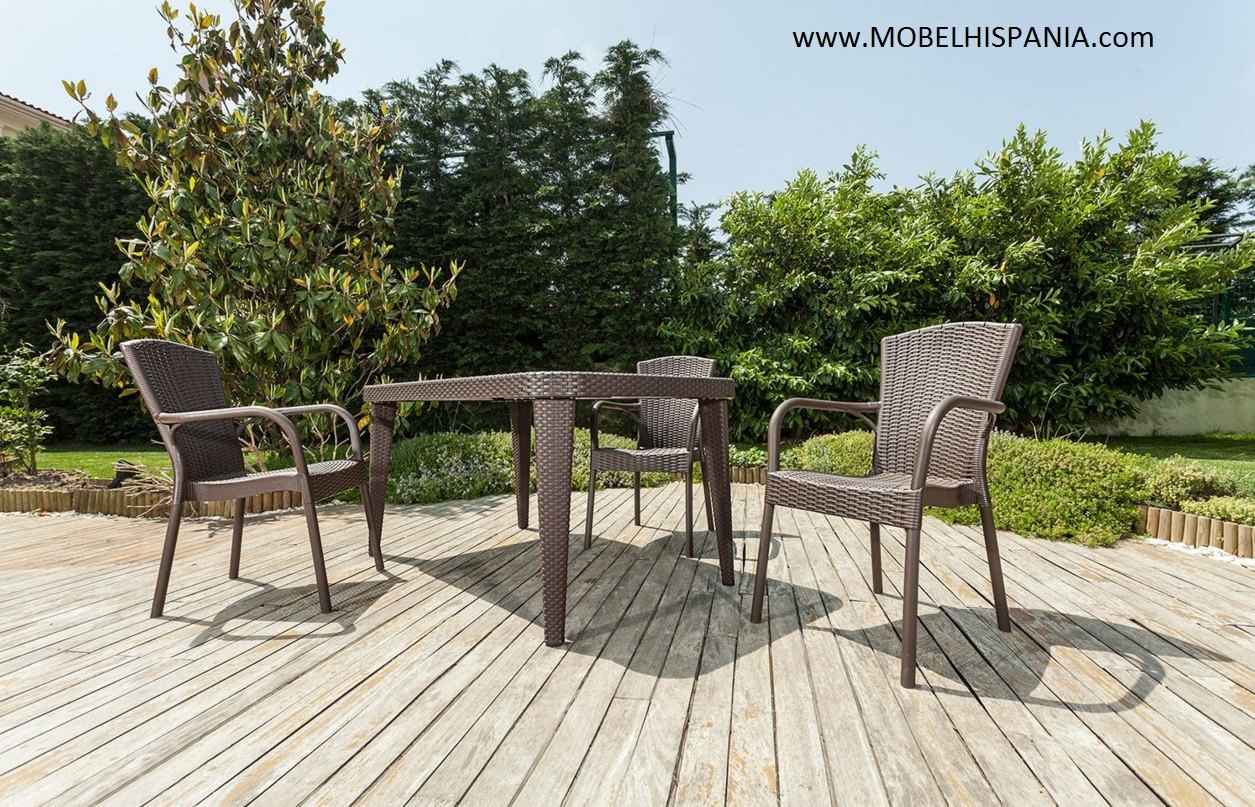 225 sillon monobloc polipropileno negro 09