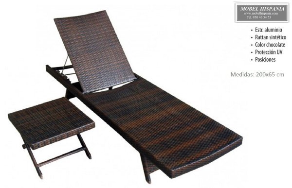 2332 tumbona aluminio medula marfil 01