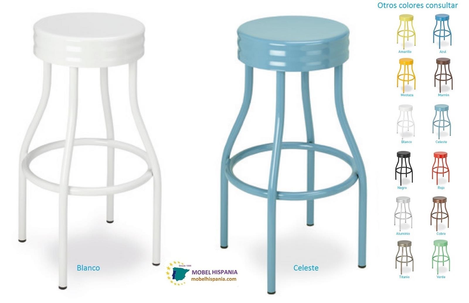 5551 taburete industrial metalico hierro turquesa 08