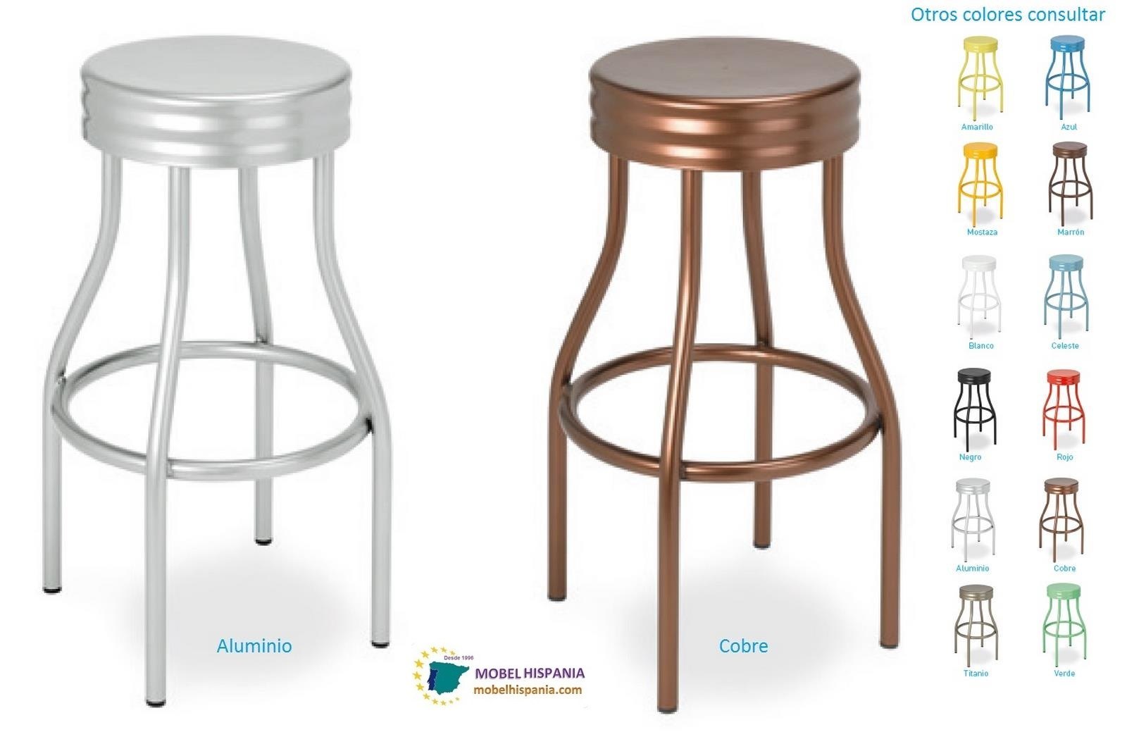 5551 taburete industrial metalico hierro turquesa 06