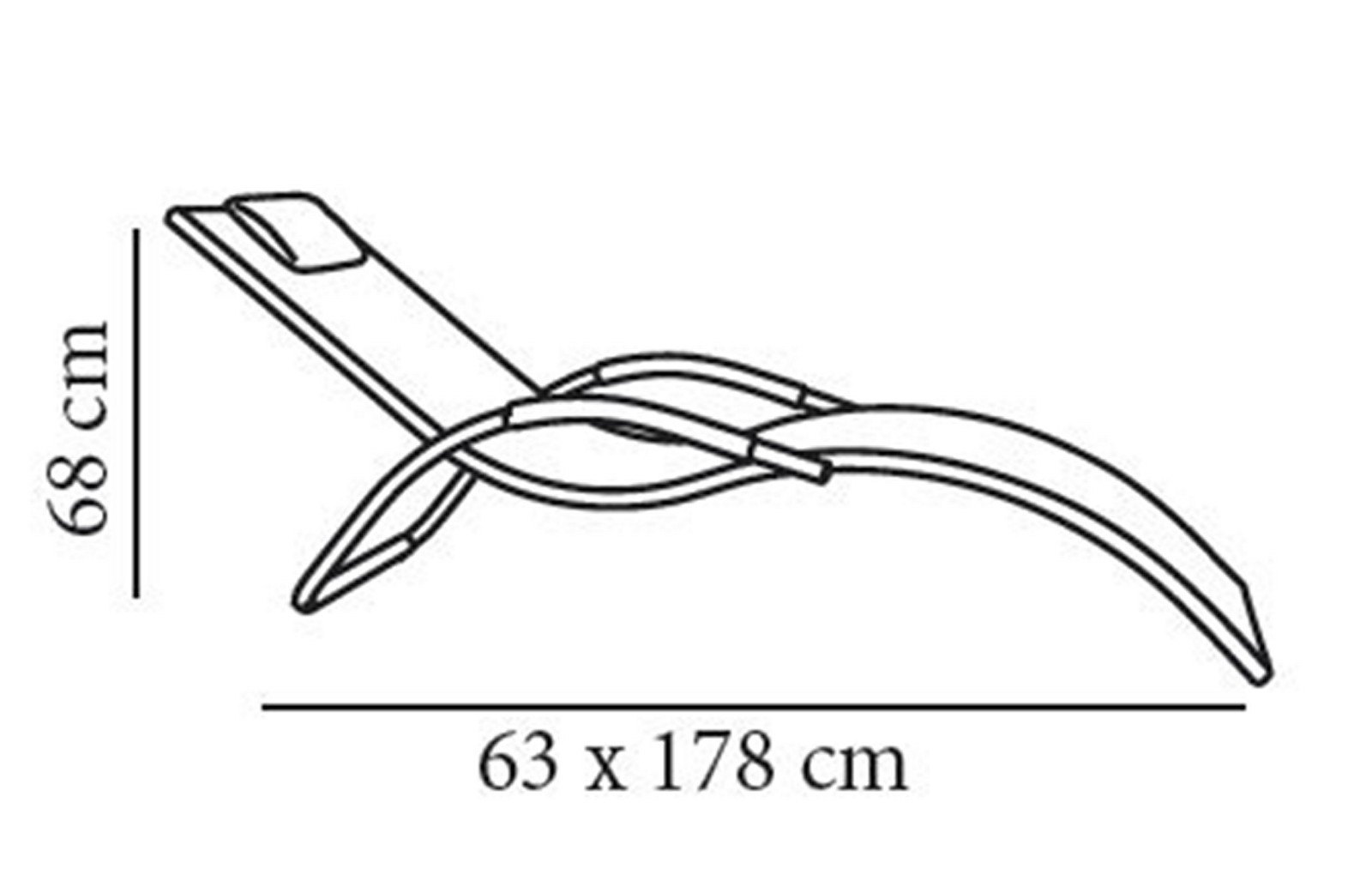 holiday tumbona aluminio textiline 02