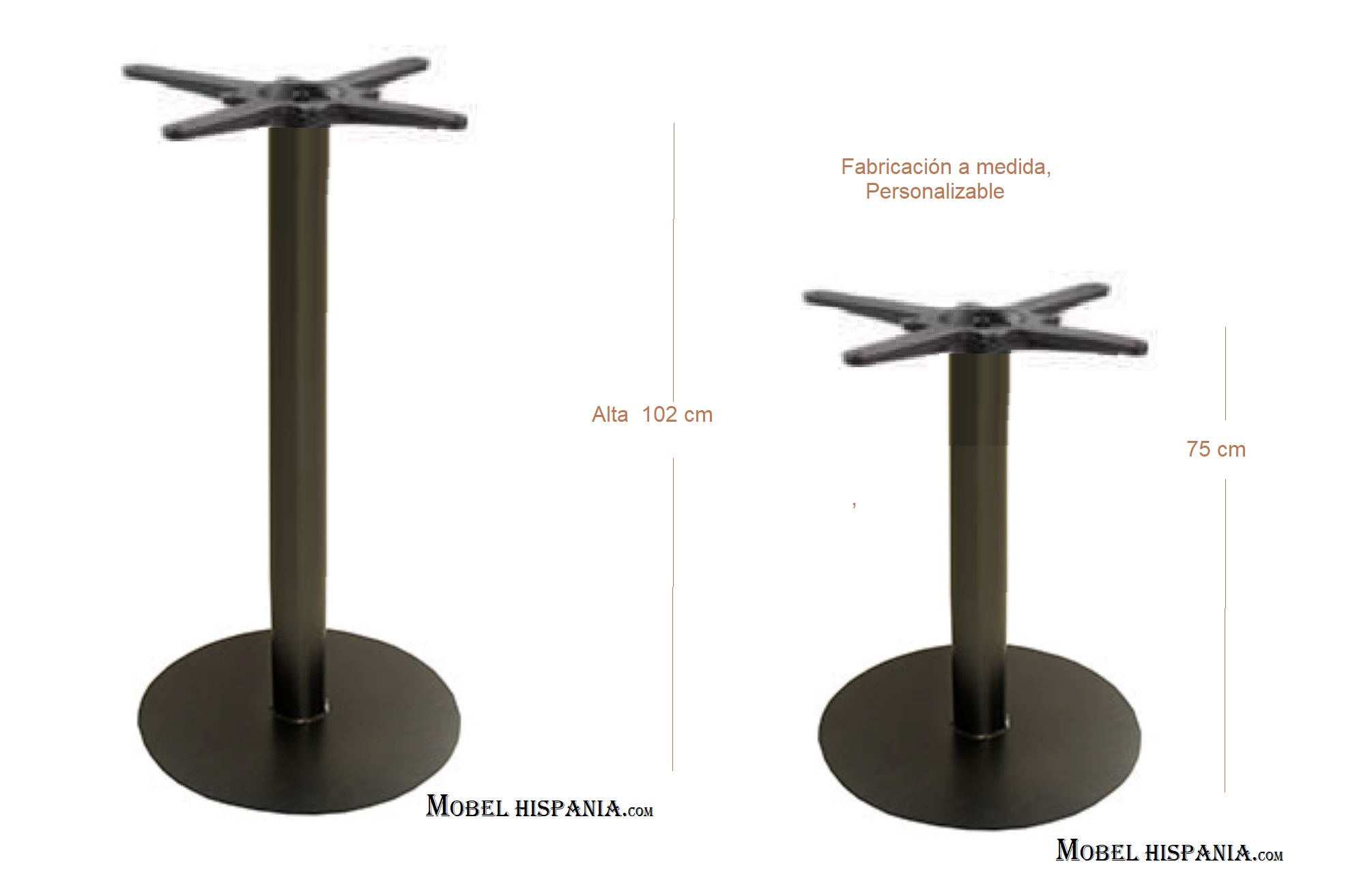 BREVE pie mesa alto 01
