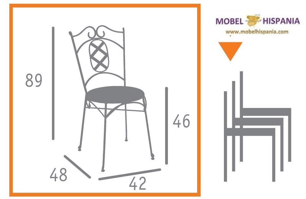 RONDA silla forja vintage solo 01 1