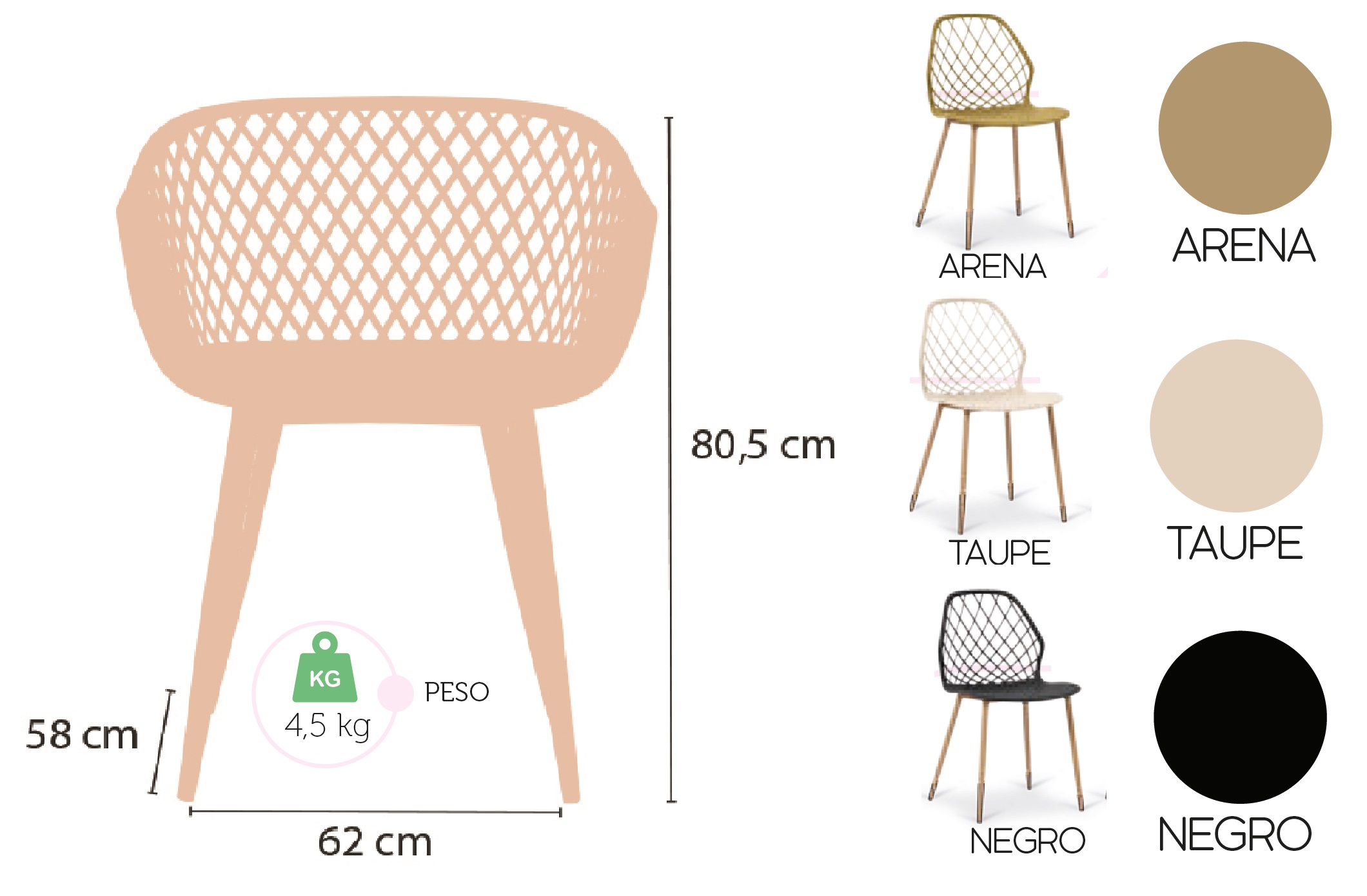 HAM208 silla metal polipropileno 01