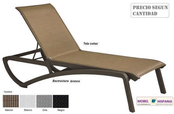 SUNSET-tumbona-doble-bronce-tela-cognac_04 SUNSET tumbona doble bronce tela cognac 04