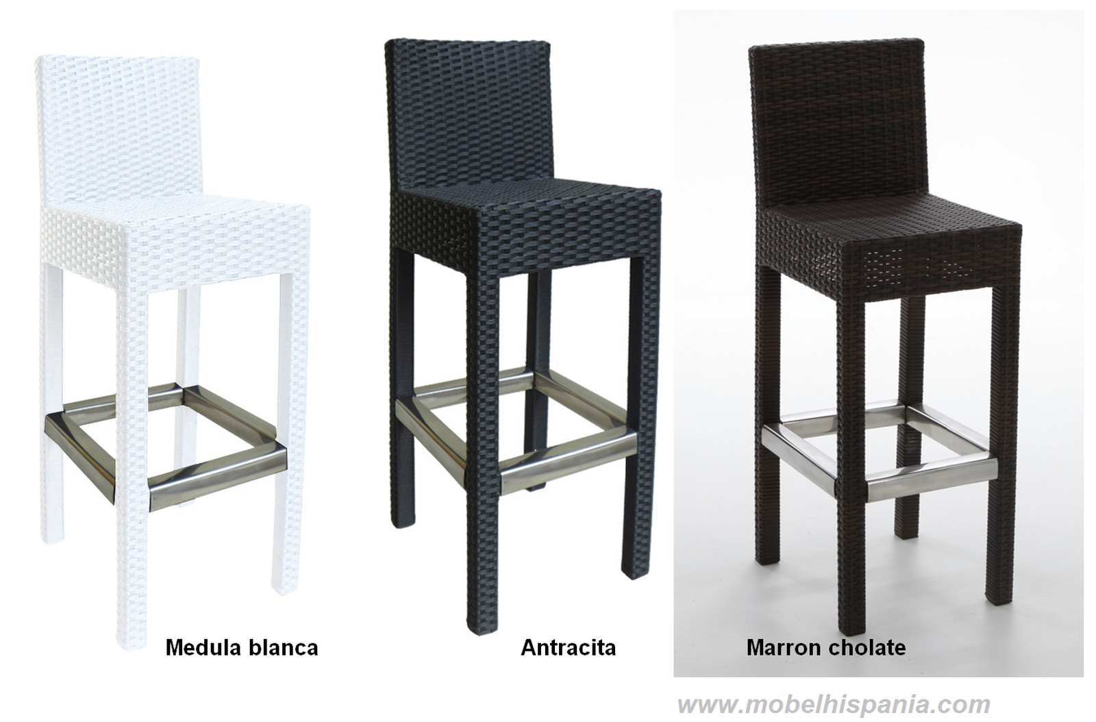 1109 taburete medula blanca aluminio mobel hispania 03 1