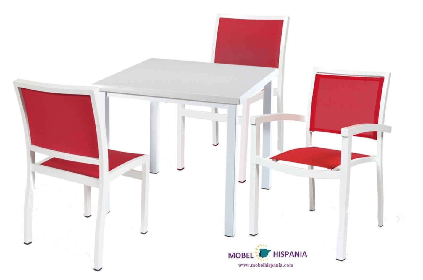 4421 sillon aluminio blanco textilene azul 07