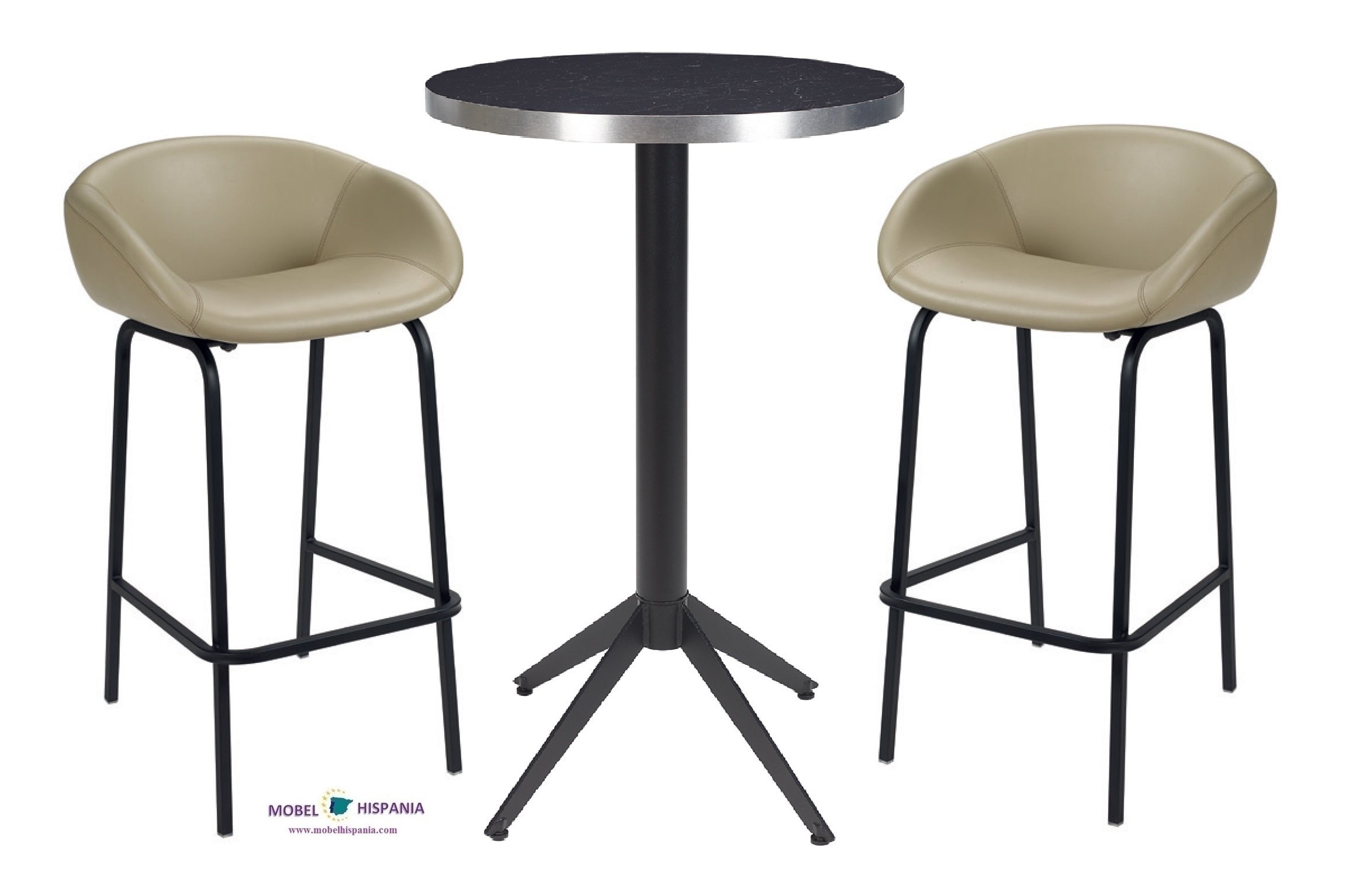 6520 taburete acero negro asiento blanco 04