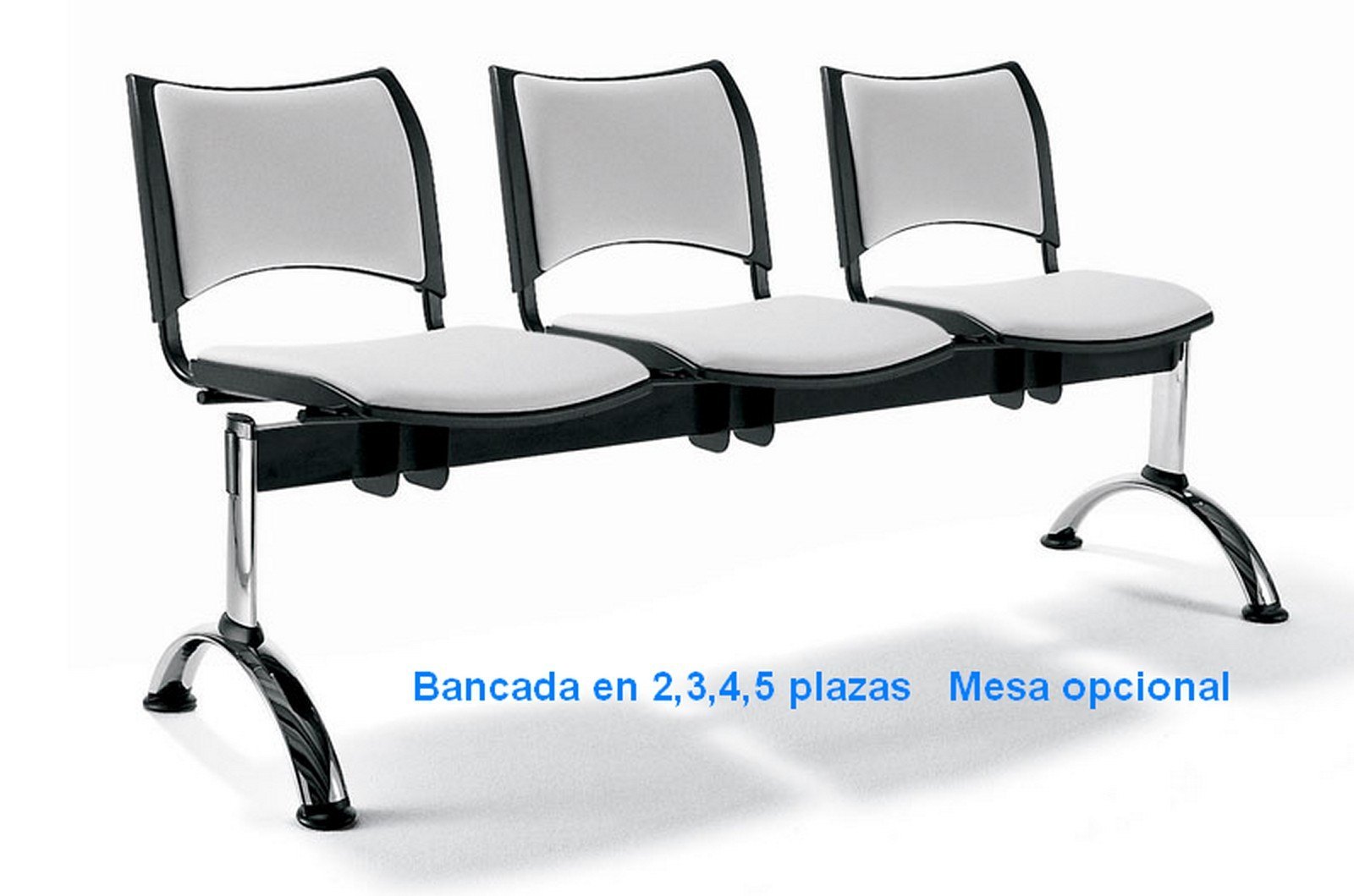 acuario bancada tapizada 3plazas