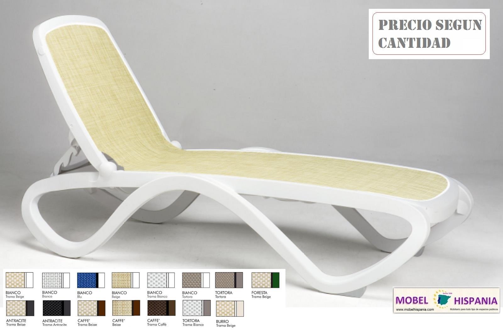 Omega tumbona blanca 10