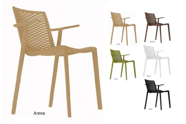 Netkat sillon brazos blanco 01 2