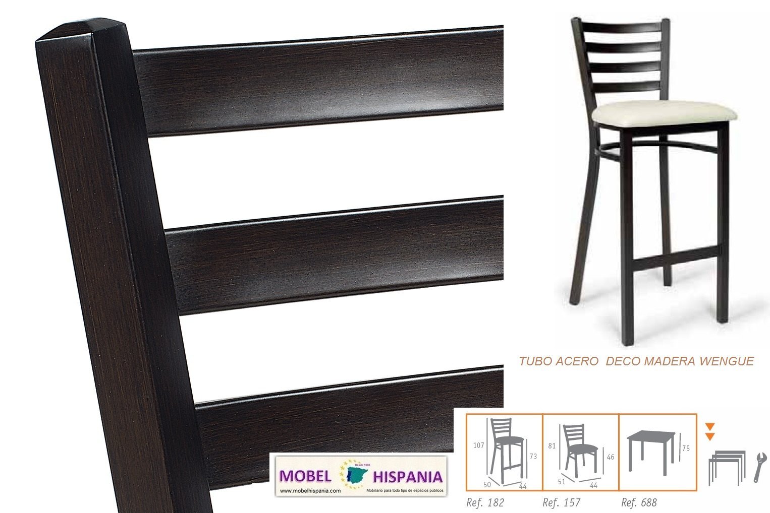 america taburete deco wengue 01