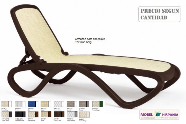 Omega tumbona tortora tortora 09