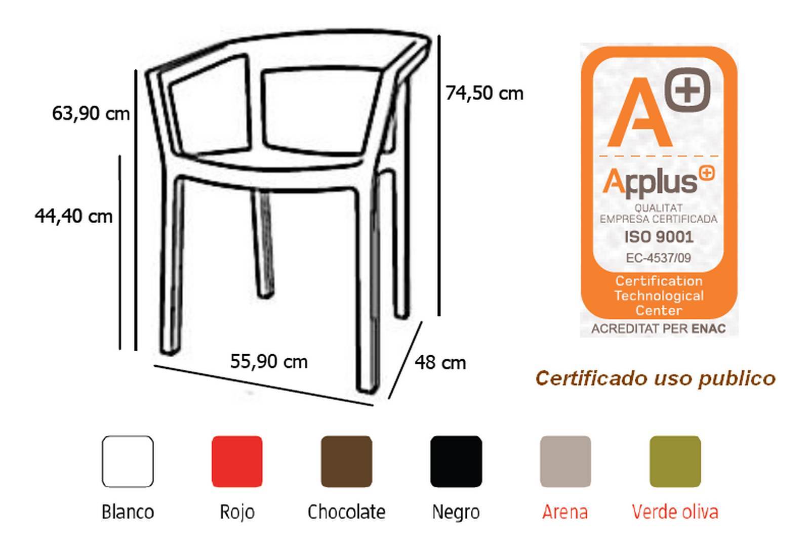 peach rojo sillon hosteleria 07 1