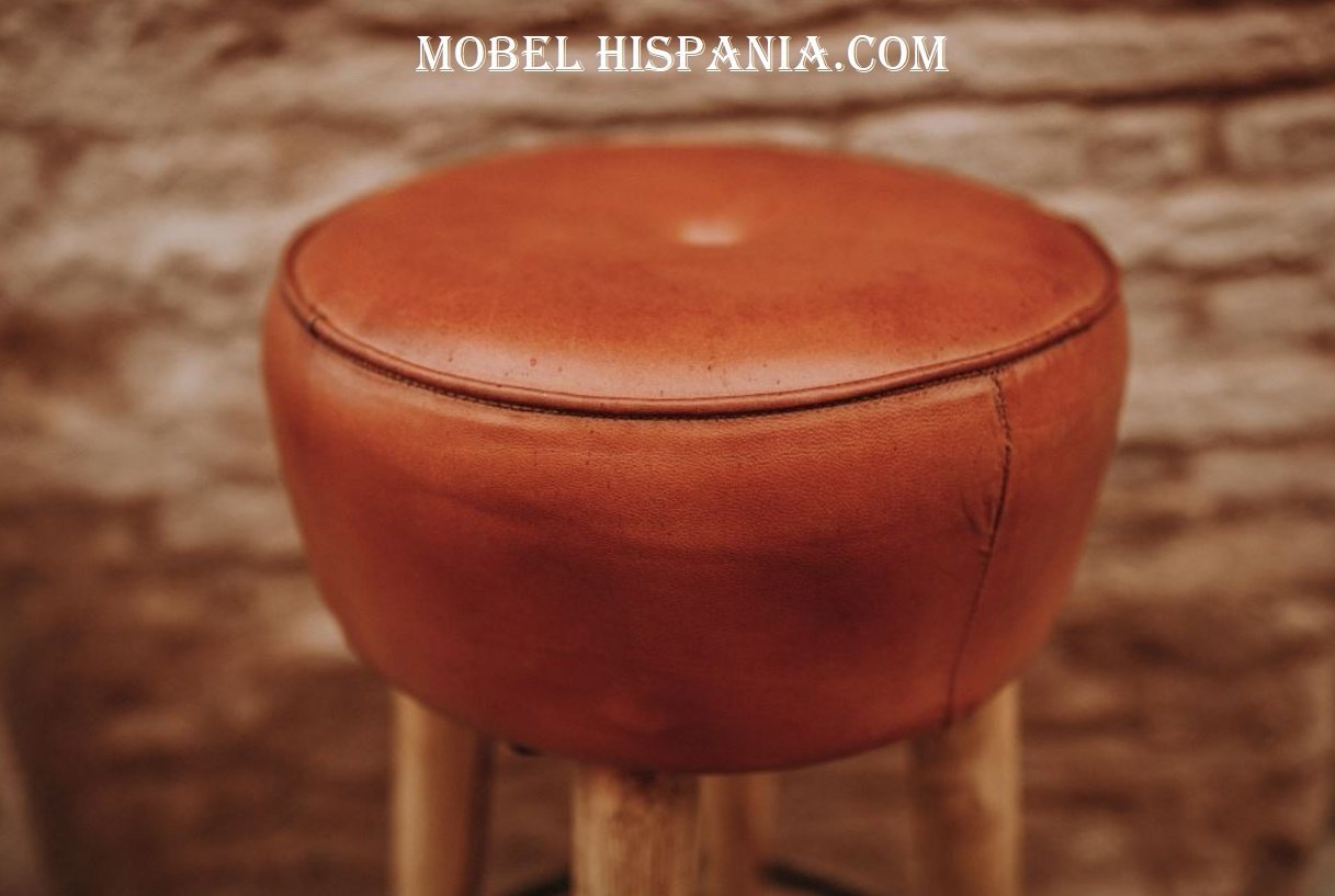 COLT taburete madera tapizado 01