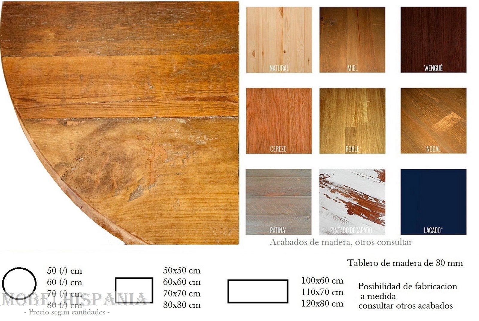 PRETTY rustica mesa madera 05