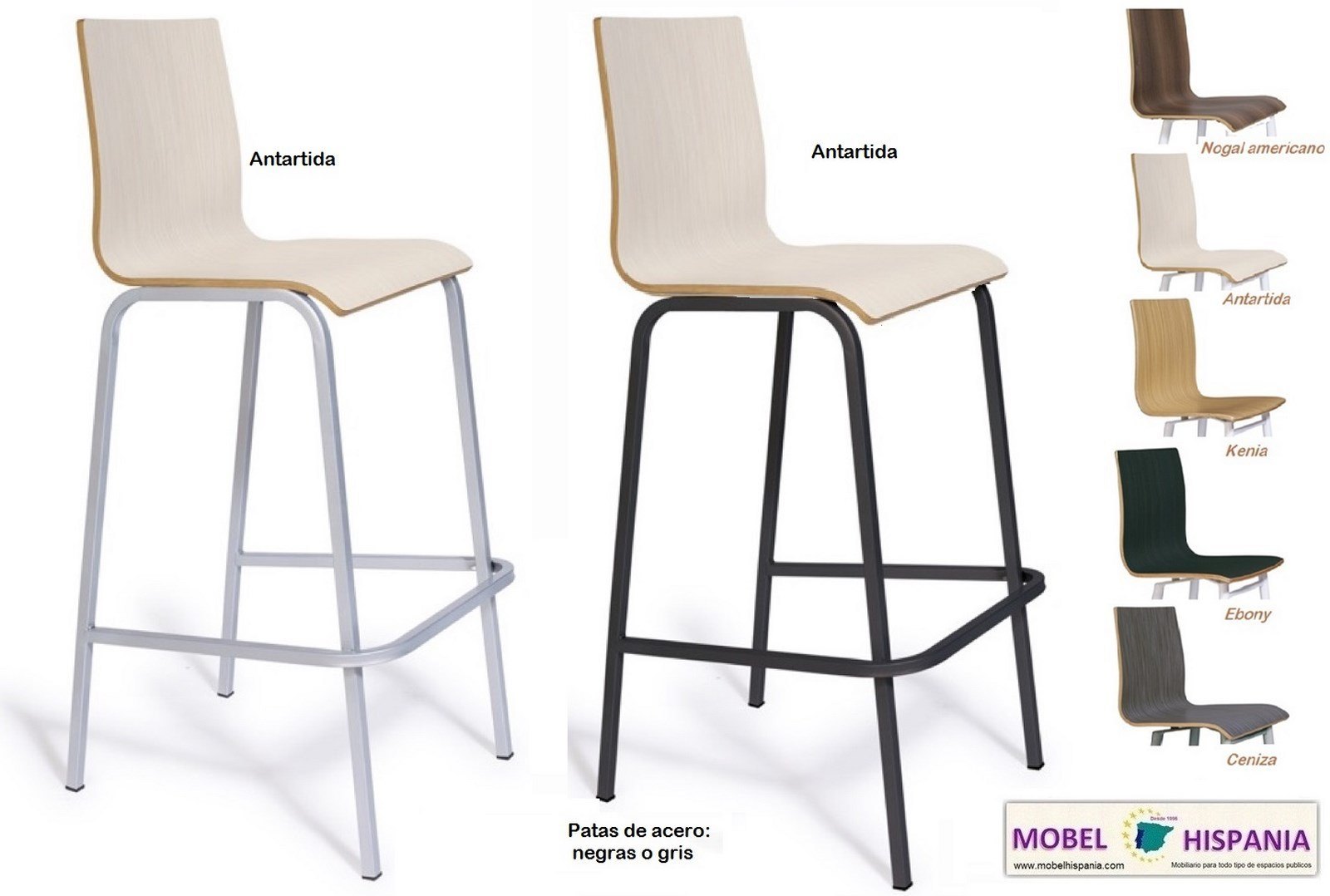 492 taburete metal negro nogal 08