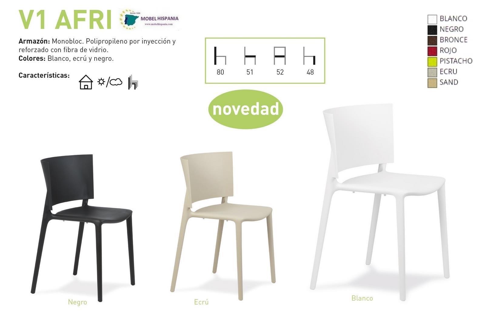 AFRICA silla negro 02 3