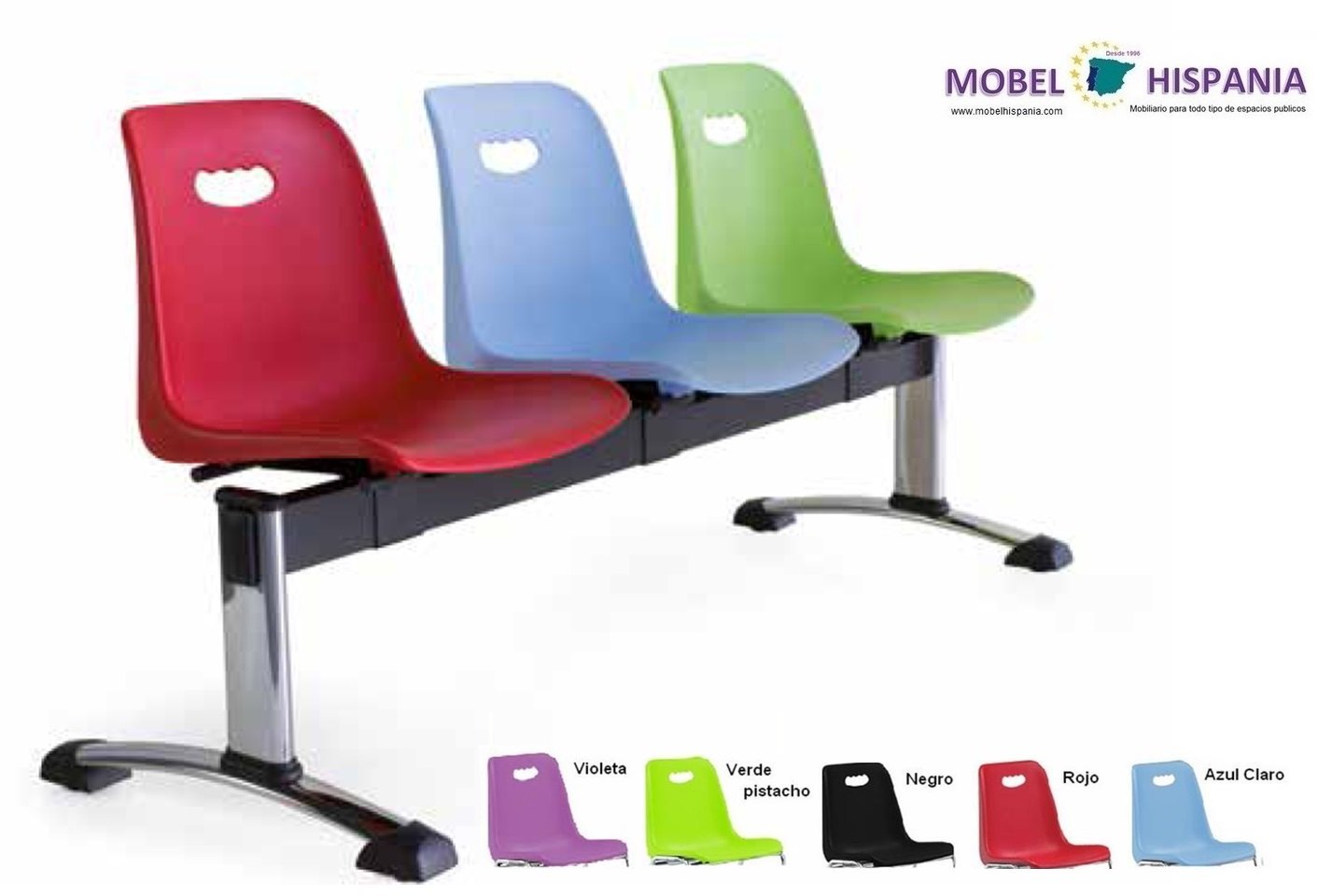 venecia 3plazas bancada pvc