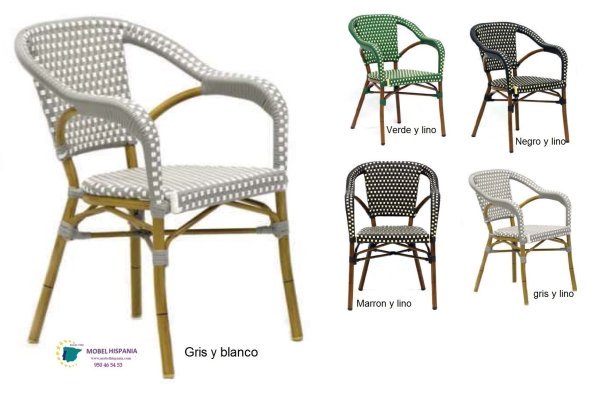 6363 silla aluminio teka asiento gris blanco 05 2