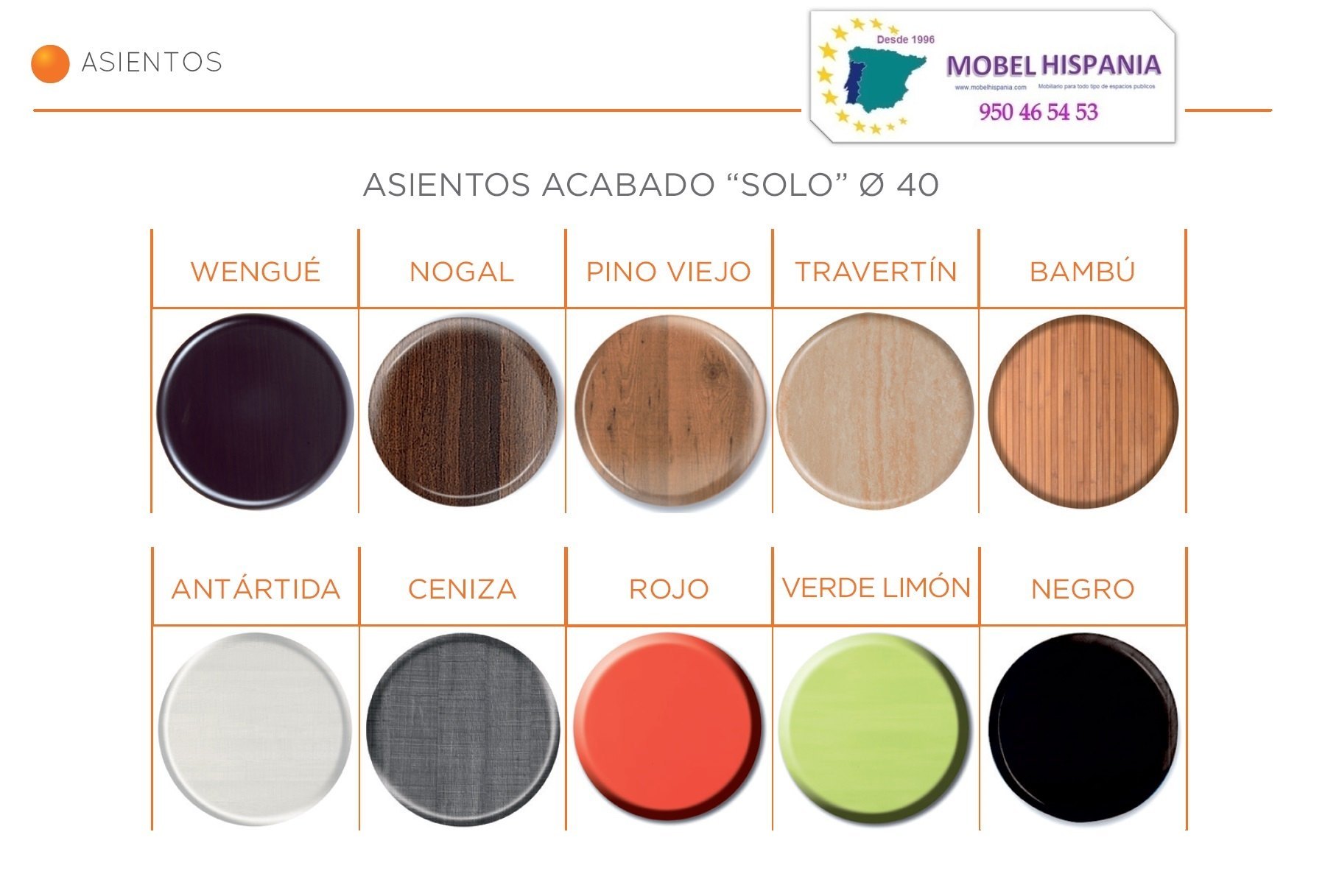 8231 Banqueta aluminio Negro compact nogal 07 1