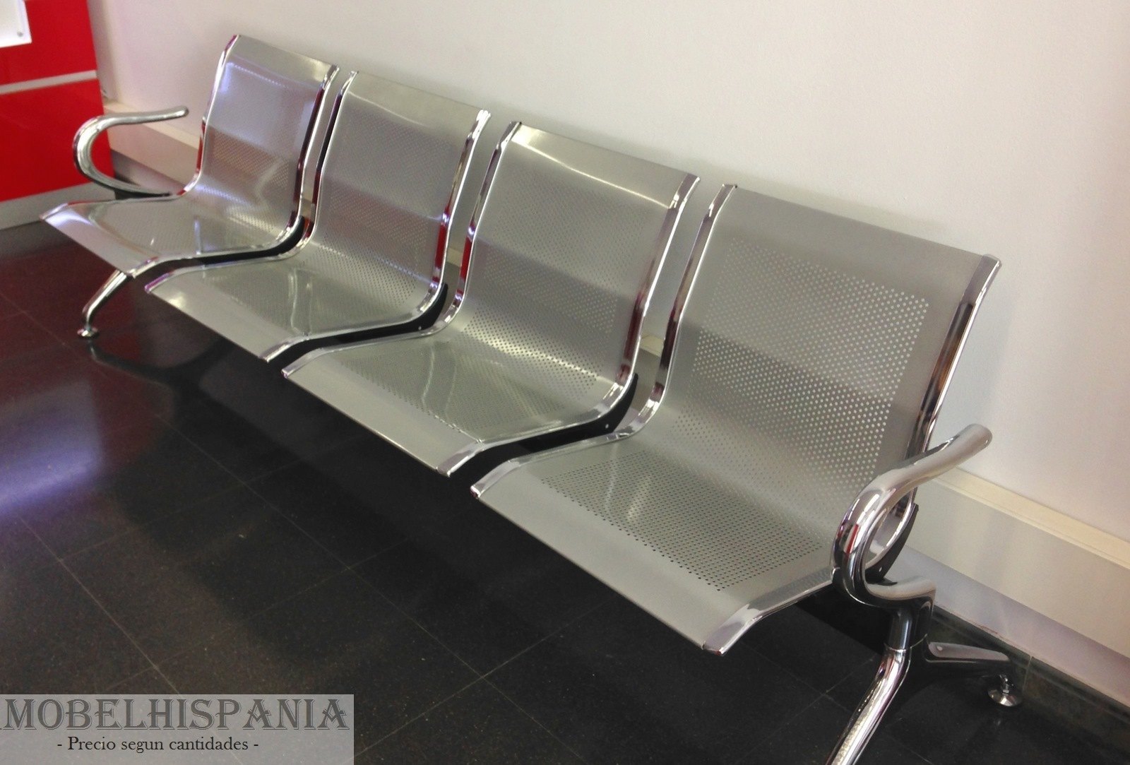 roma bancada metalica 4plazas