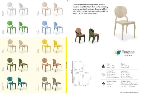 1125 silla polipropileno verde blanco 07 5