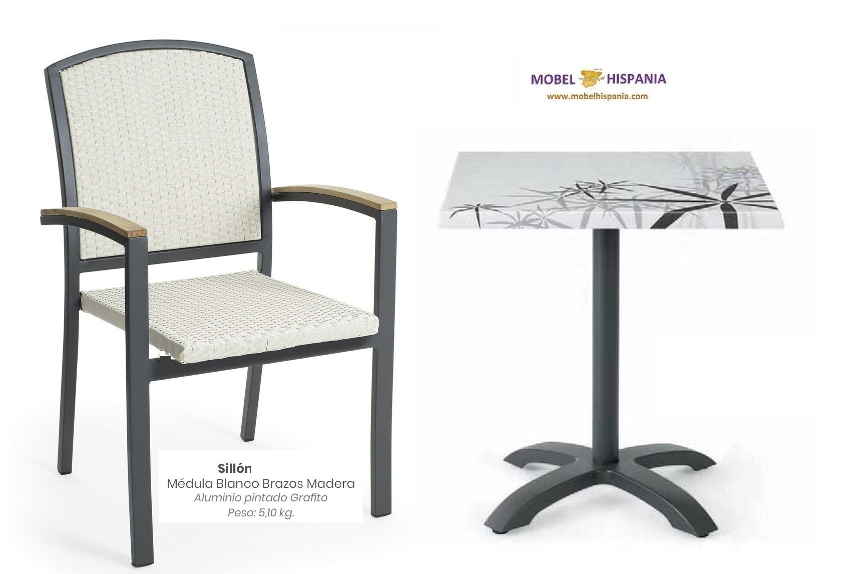 4422 sillon aluminio medula blanco terraza 03