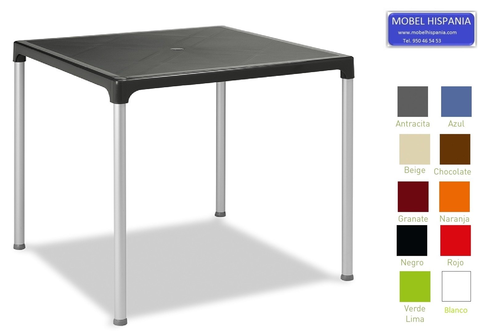 prime mesa apilable economica granate 02