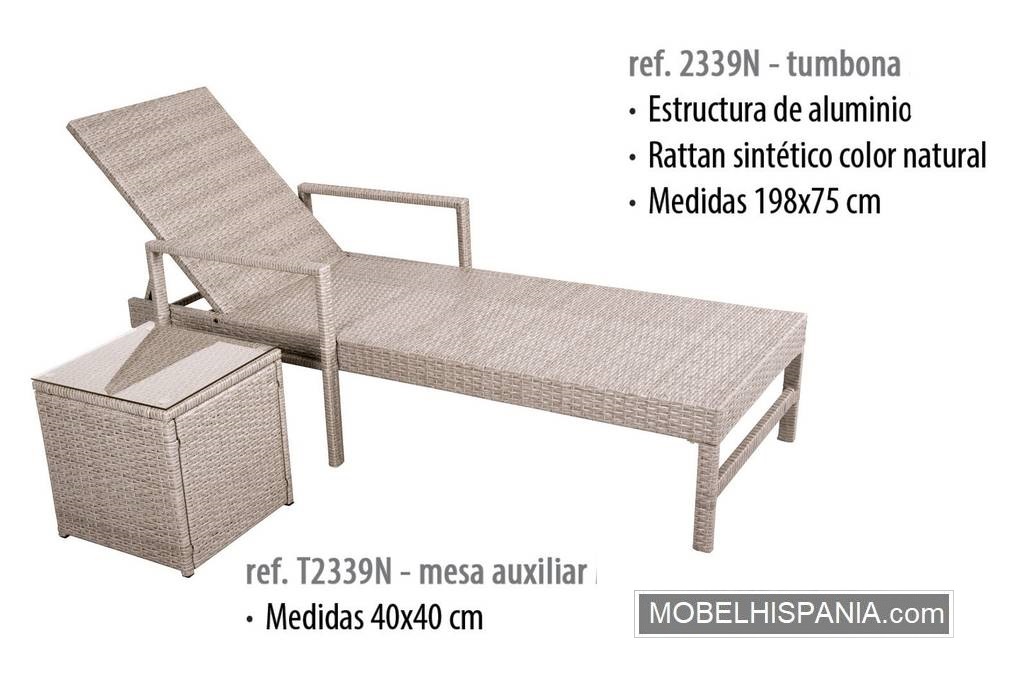 2339N tumbona natural 1