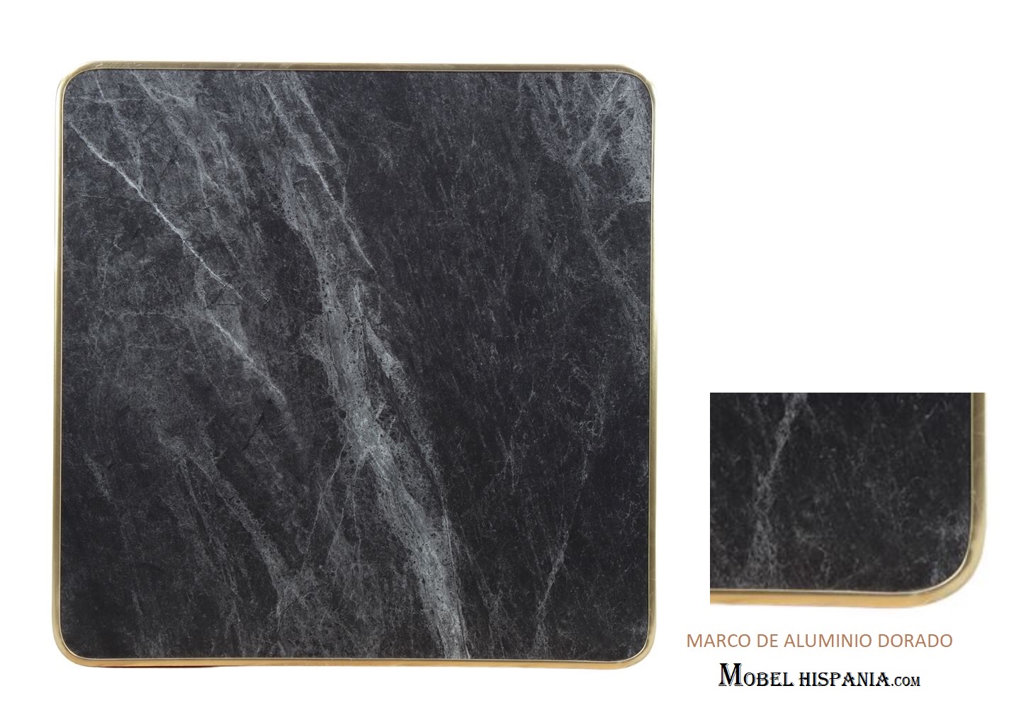 LORNA tapa estratificado negra dorado 1 01