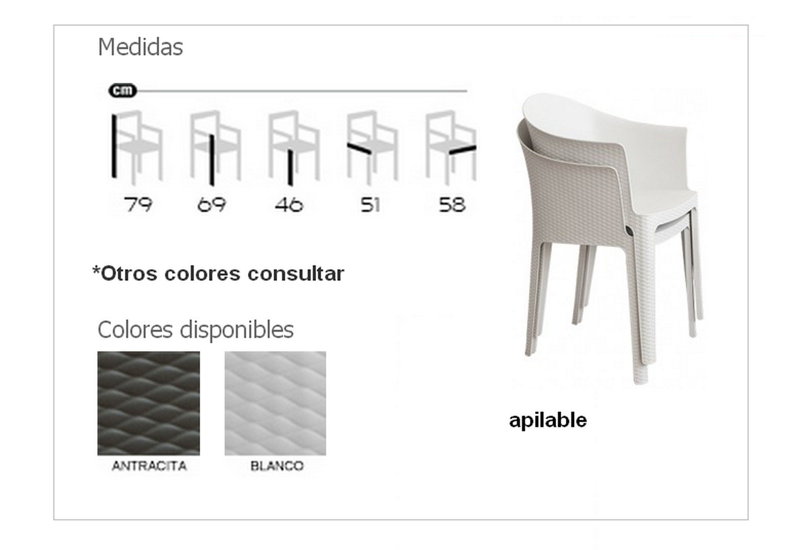 abaco sillon blanco plastico 04 1