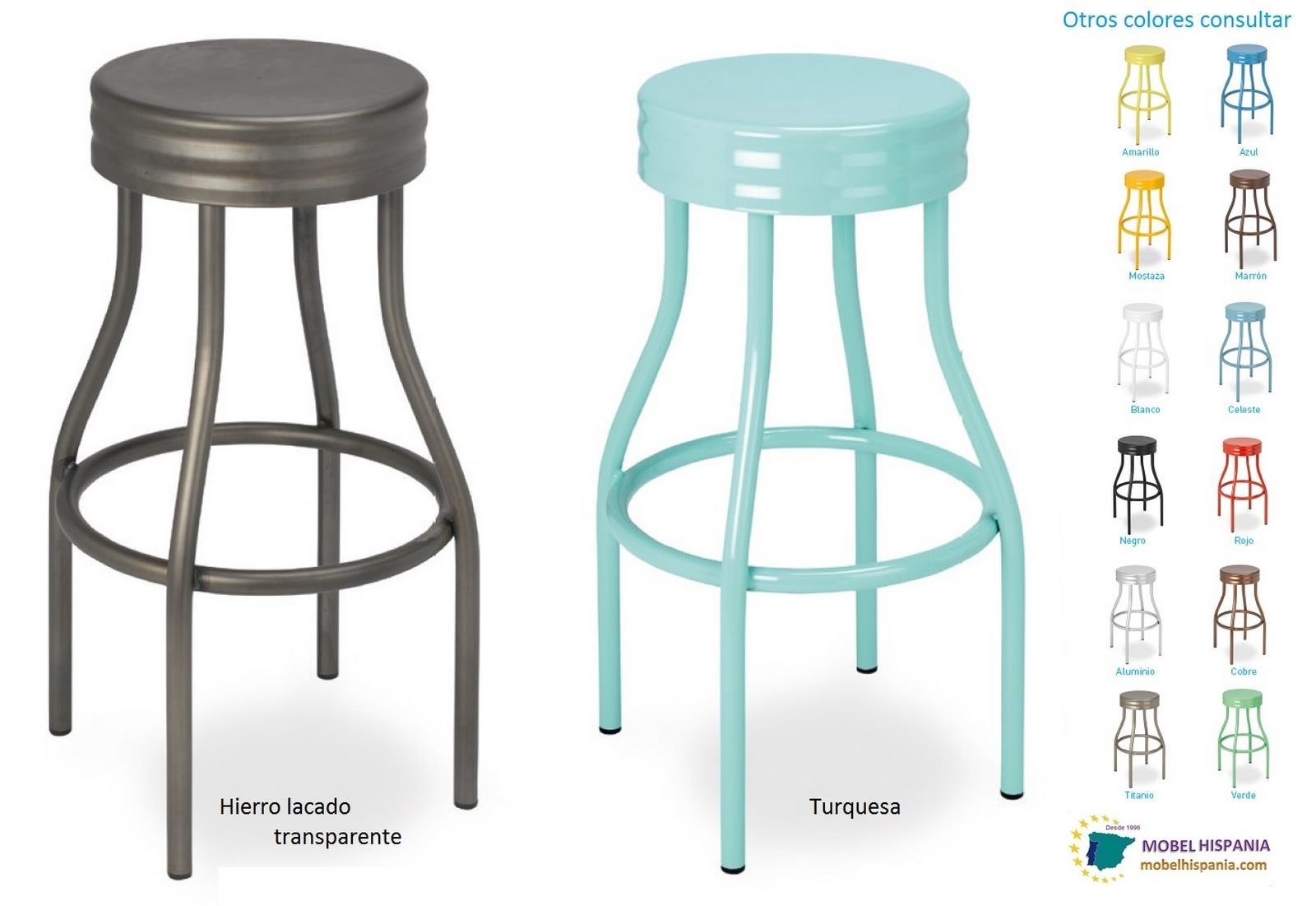 5551 taburete industrial metalico nego blanco 12